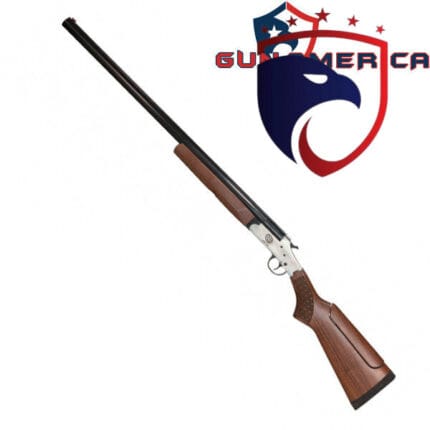 Espingarda BOITO reúna calibre .40 coronha e telha de madeira lavrada