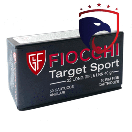 Cartucho Fiocchi .22LR Target Sport Cx.50un