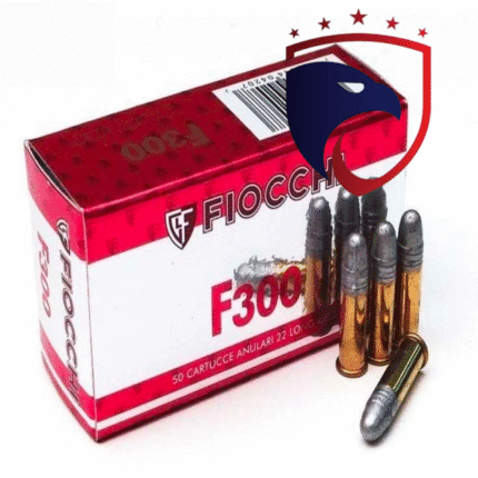 Cartucho Fiocchi .22LR F300 Cx.50un