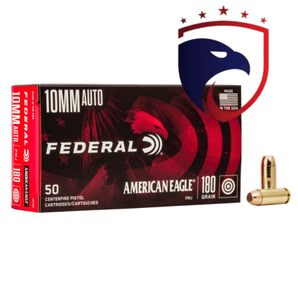Munição Federal Calibre 10mm Auto FMJ 180gr Cx.50un