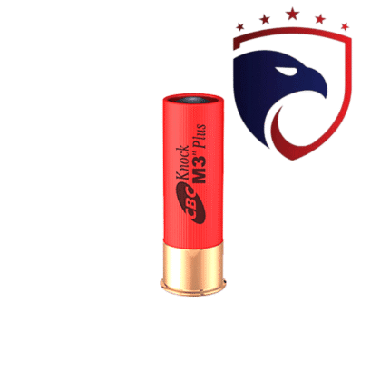 Cartucho CBC .12GA [76,2mm] Knock Plus SG1 CH-SG M3″ Cx.25un