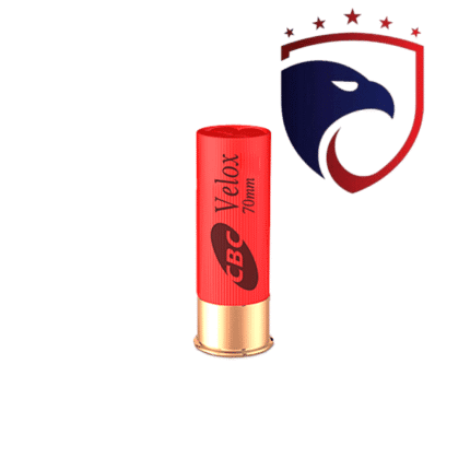 Cartucho CBC .12GA [70mm] Super Velox CH-6 AEL Cx.25un