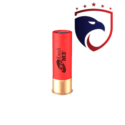 Cartucho CBC .12GA [76,2mm] Balote Knock M3″ Cx.10un