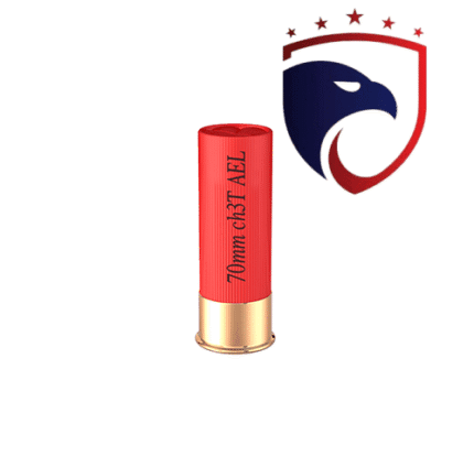 Cartucho CBC .12GA [70mm] Super Velox CH-3T Cx.25un