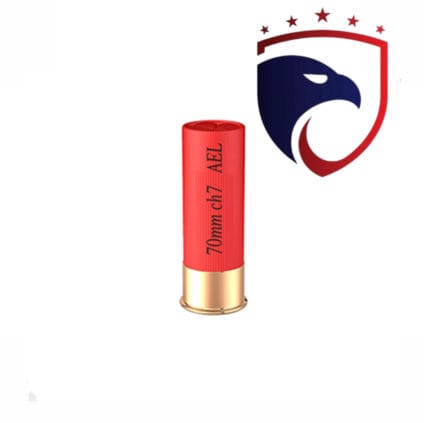 Cartucho CBC .12GA [70mm] Plast CH-7 Cx.25un