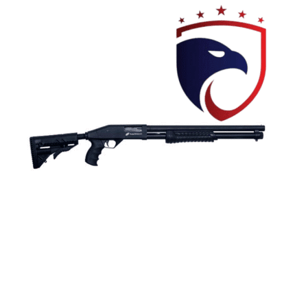 Espingarda CBC Pump Military 3.0 Calibre 12 16″ Coronha Retrátil