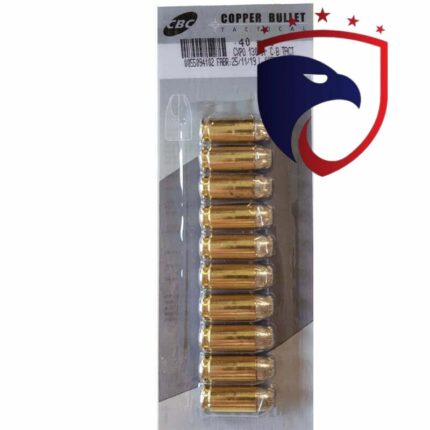 Munição CBC 40 SW CXPO 130GR C.B TACT