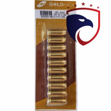 Munição CBC 40 SW EXPO 155GR GOLD HEX